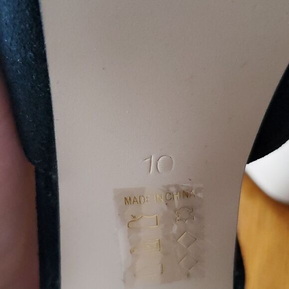 Dolce Vita Sandals Black Suede Gladiator Style Size 10 - Picture 8 of 8